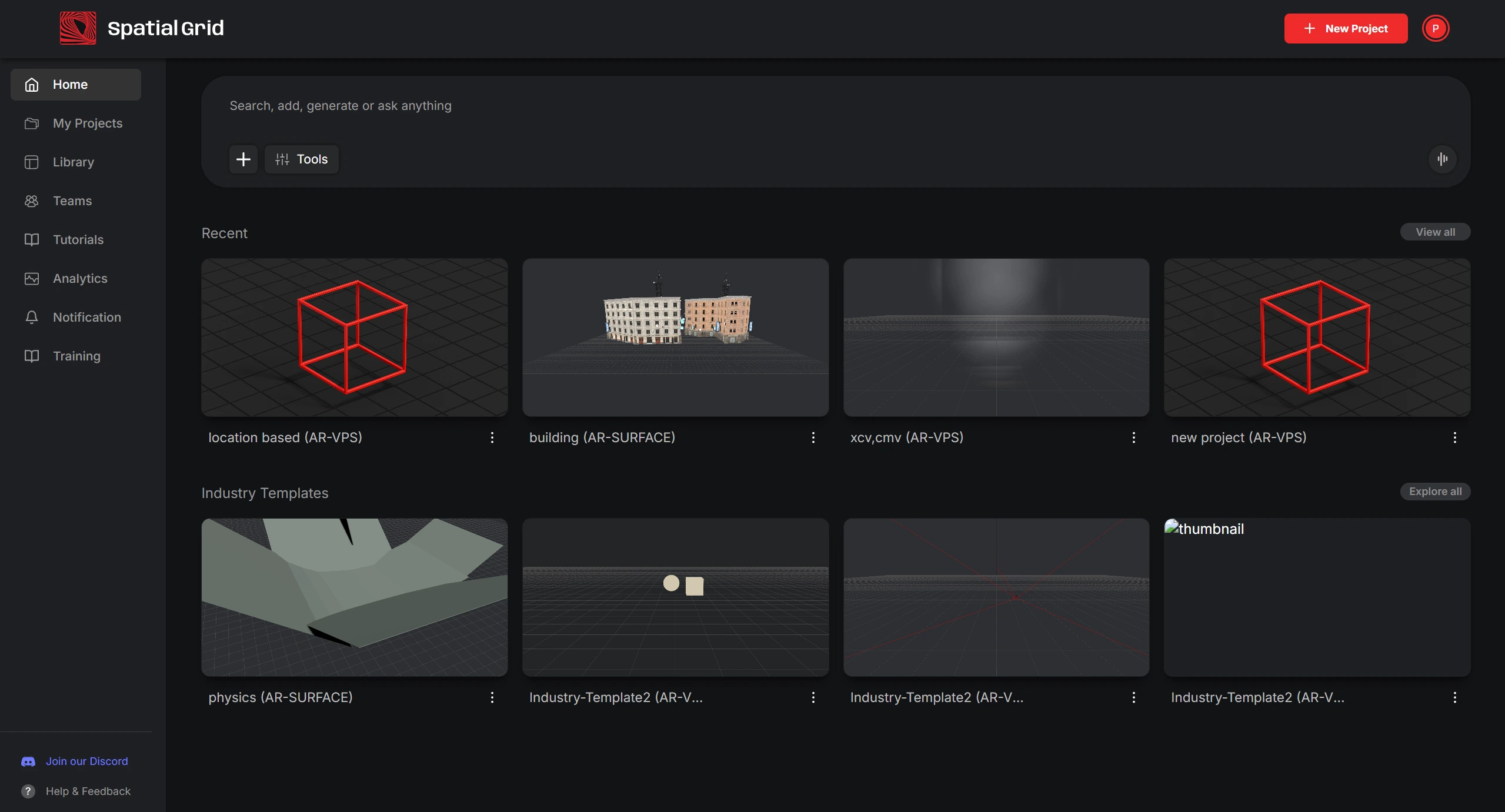 Spatial Grid - Accelerate AR, VR, MR App Development & Spatial Experiences